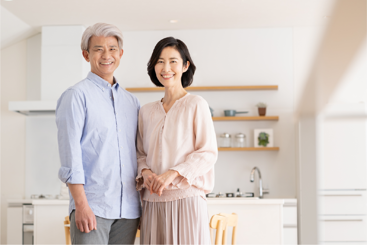 お子様と話す院長