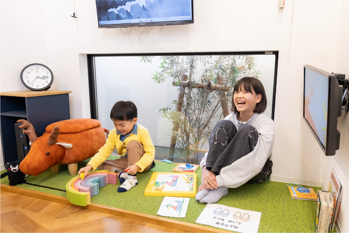 笑顔の歯科衛生士