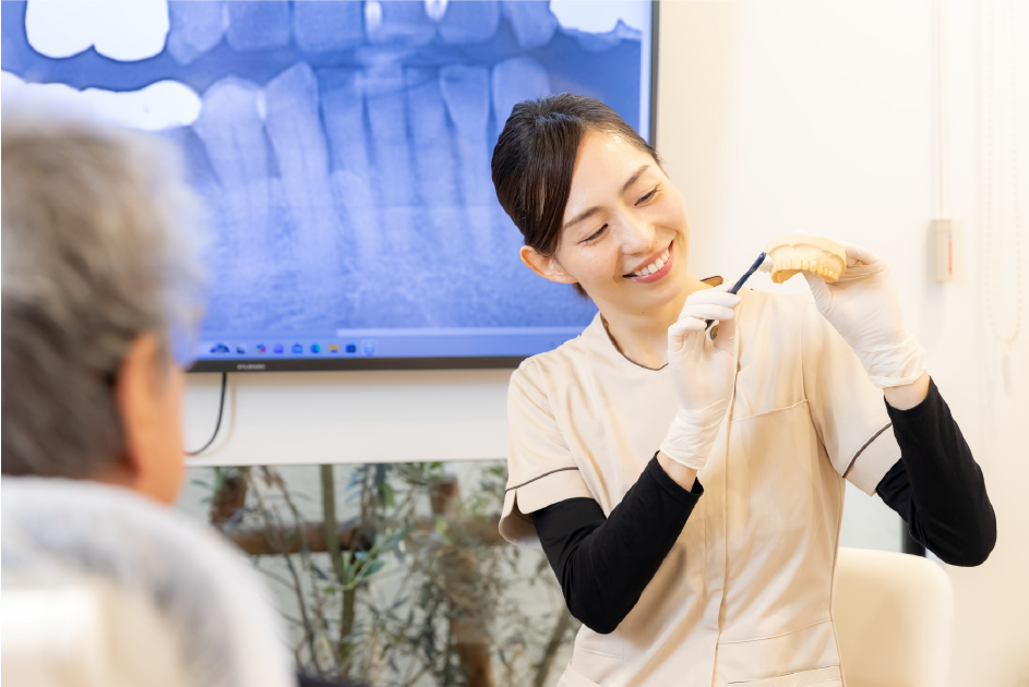 ブラッシング指導