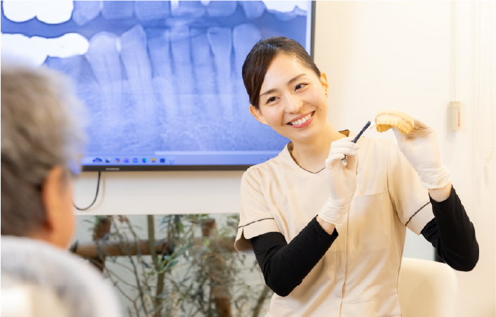 ブラッシング指導